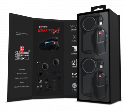MOTION Infinity DUAL Pack Bluetooth 5.0 Headsets, Sensor Unlimited Riders/Group, Voice+ Gesture Control, U-SAFE Alert